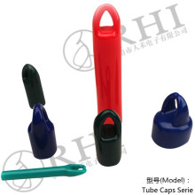 Made in RHI Electric Plastic pipe fittings, custom pipe protective caps, PVC pipe fitting end cap